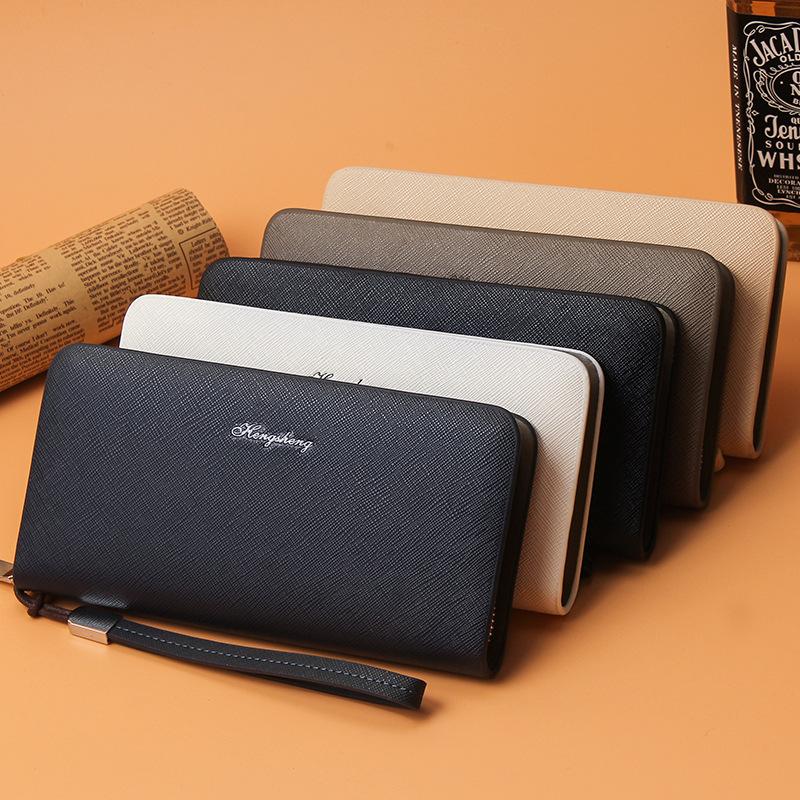 Wallets Business Casual Clutch Men's Wallet Long Multi-function Large Capacity Mobile Phone Bag, Black
Wallets Business Casual Clutch Men's Wallet Long Multi-function Large Capacity Mobile Phone Bag, Black