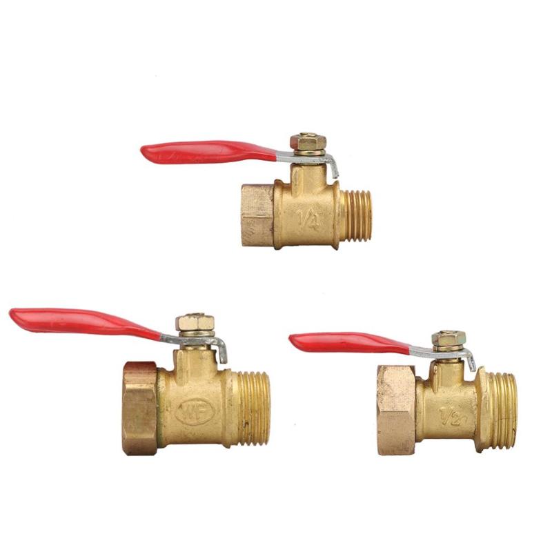 Garden Water Valve 1/4'' 3/8'' 1/2' BSP Female/Male Thread Water Flow Switch Brass Garden Connector Joint Copper Hose
Garden Water Valve 1/4'' 3/8'' 1/2' BSP Female/Male Thread Water Flow Switch Brass Garden Connector Joint Copper Hose