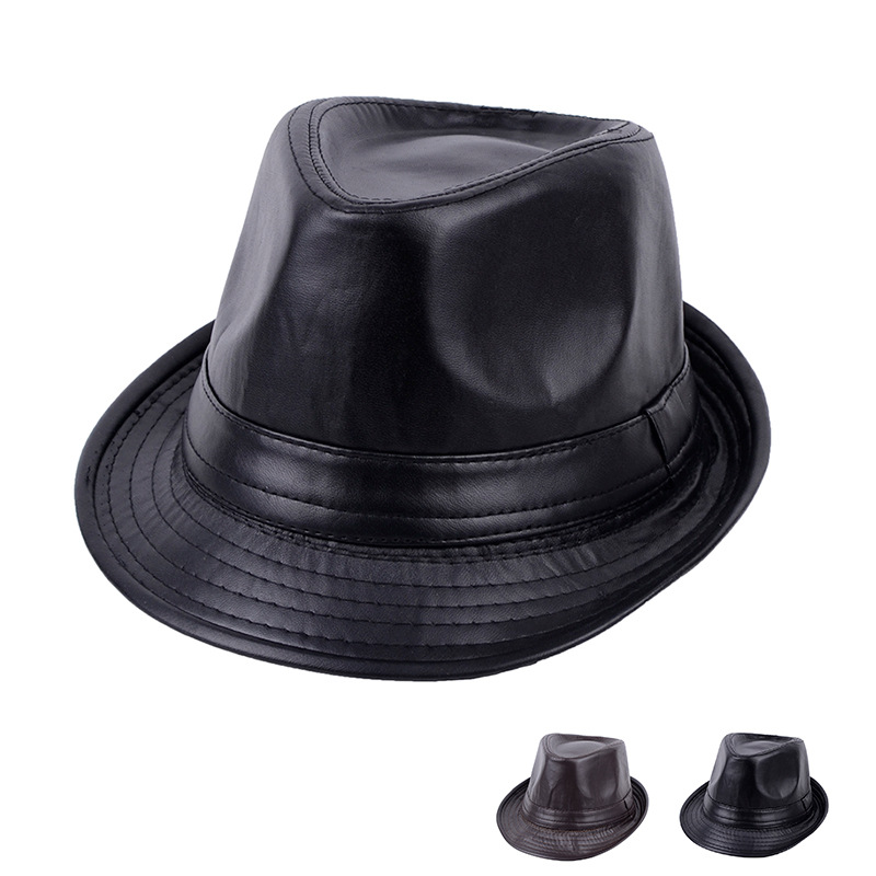 2021 Step into Autumn and Winter New PU Leather Hat Light Board Fashion British Simple Retro Cap Mens Fedora Hat Fashion, Black
2021 Step into Autumn and Winter New PU Leather Hat Light Board Fashion British Simple Retro Cap Mens Fedora Hat Fashion, Black