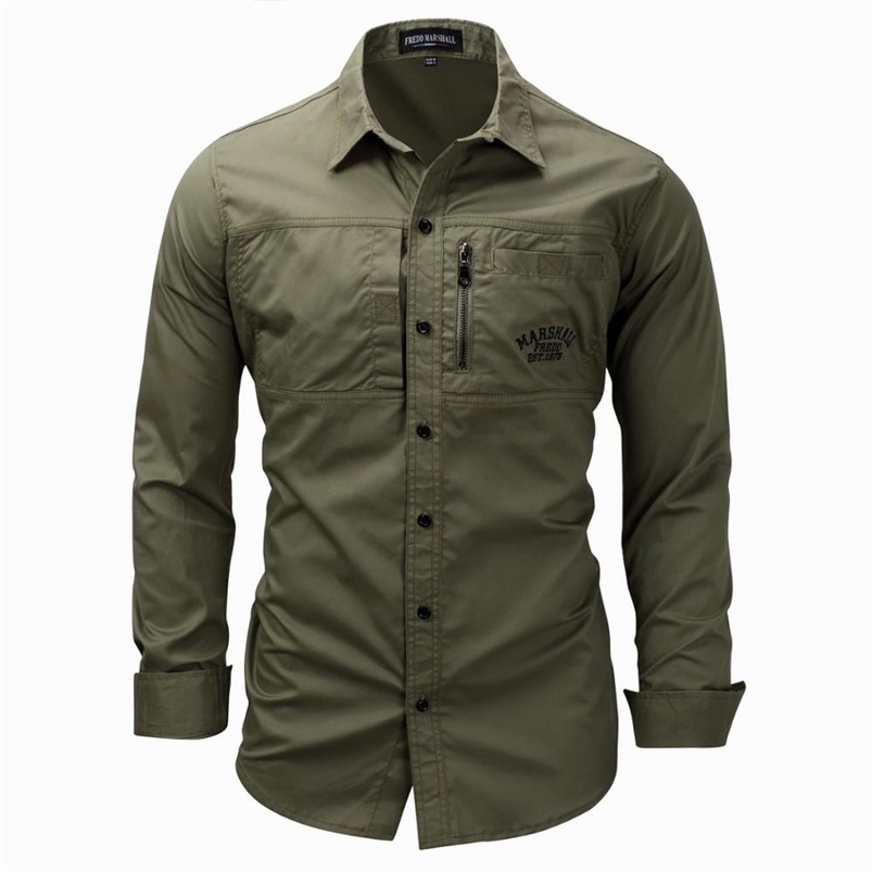 Men's Slim Fit Dress Shirts Masculina Business Long Sleeve Army Casual Turn Down Neck Autumn Denim 3XL 210721, Blue119
Men's Slim Fit Dress Shirts Masculina Business Long Sleeve Army Casual Turn Down Neck Autumn Denim 3XL 210721, Blue119