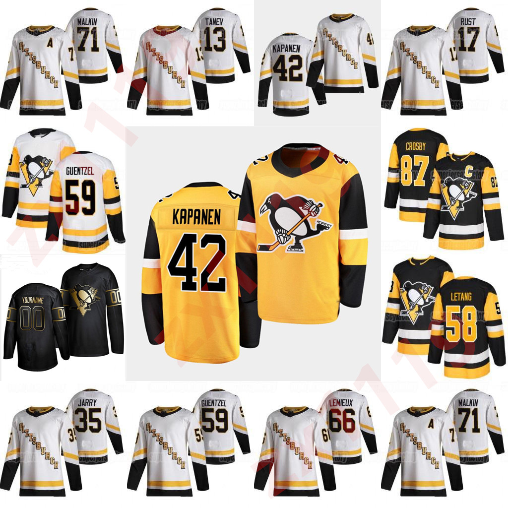 Youth Pittsburgh Penguins 2021 Reverse Retro Sidney Crosby Jake Guentzel Kris Letang Kasperi Kapanen Tristan Jarry Malkin Varone Rust Jersey, Black;red
Youth Pittsburgh Penguins 2021 Reverse Retro Sidney Crosby Jake Guentzel Kris Letang Kasperi Kapanen Tristan Jarry Malkin Varone Rust Jersey, Black;red