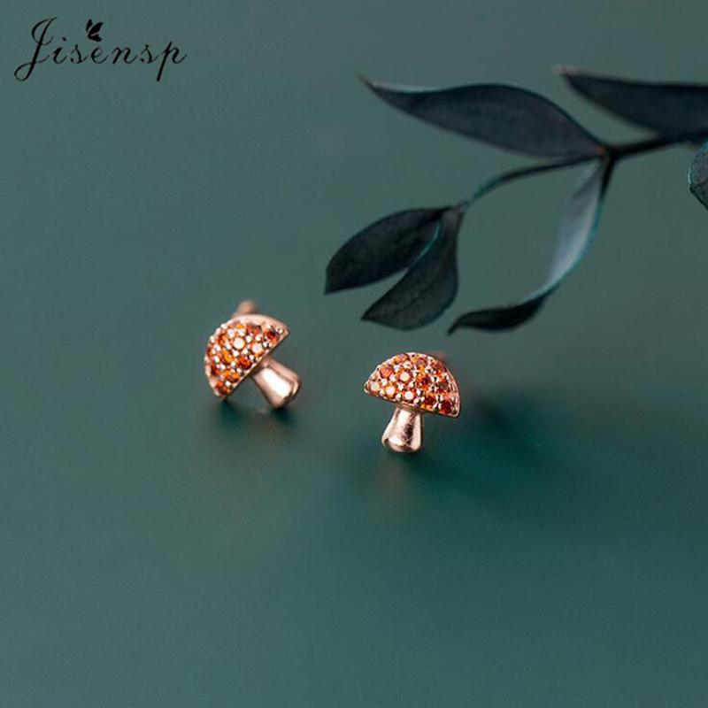 Stud Jisensp Fashion 925 Sterling Silevr Earrings Women Sweet Simulation Mushroom Small Earring Fine Jewelry Accessories Gift
Stud Jisensp Fashion 925 Sterling Silevr Earrings Women Sweet Simulation Mushroom Small Earring Fine Jewelry Accessories Gift