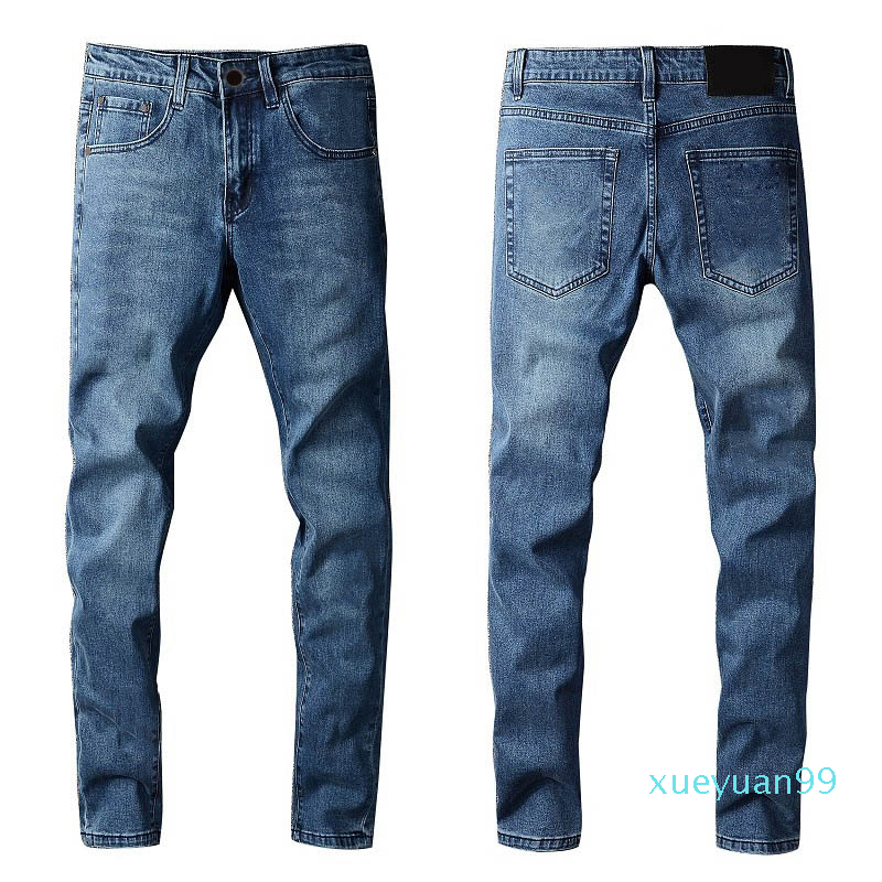 2021 Classic Jeans Male Slim Pants Man Biker Masculino Business Trousers Mens Fashion Casual Jeans Mature Trendy Spring Sutumn Hot New Pant, Blue
2021 Classic Jeans Male Slim Pants Man Biker Masculino Business Trousers Mens Fashion Casual Jeans Mature Trendy Spring Sutumn Hot New Pant, Blue
