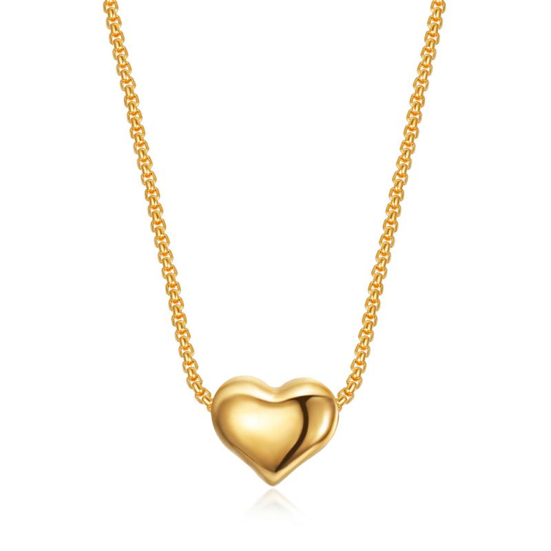 Pendant Necklaces Gold Color Minimalist Smooth Tiny Heart Necklace For Women Jewelry 2021 Valentine's Day Gift Drop, Silver
Pendant Necklaces Gold Color Minimalist Smooth Tiny Heart Necklace For Women Jewelry 2021 Valentine's Day Gift Drop, Silver