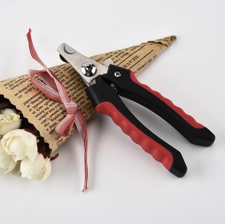 Pet Nail Clippers Stainless Steel Dog Nail Scissor Professional Animal Cat Claw Cutters Puppy Dog Grooming Scissors Wholesale