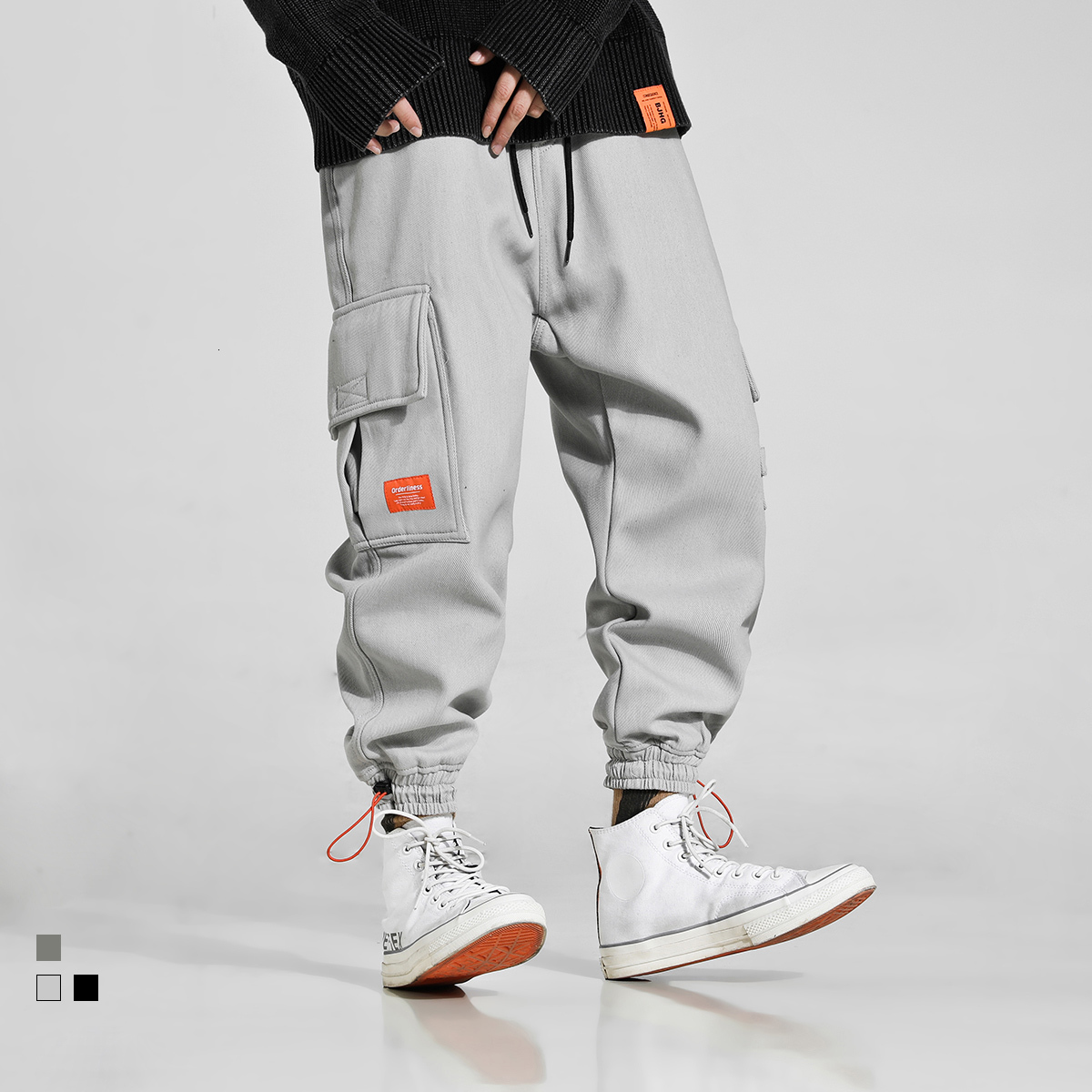 2021 New Autumn Winter Fashion Men Jeans Loose Fit Big Pocket Casual Thick Warm Cargo Pants Hip Hop Joggers Plus Veet Wide Leg Trousers Cblx, Gray
2021 New Autumn Winter Fashion Men Jeans Loose Fit Big Pocket Casual Thick Warm Cargo Pants Hip Hop Joggers Plus Veet Wide Leg Trousers Cblx, Gray
