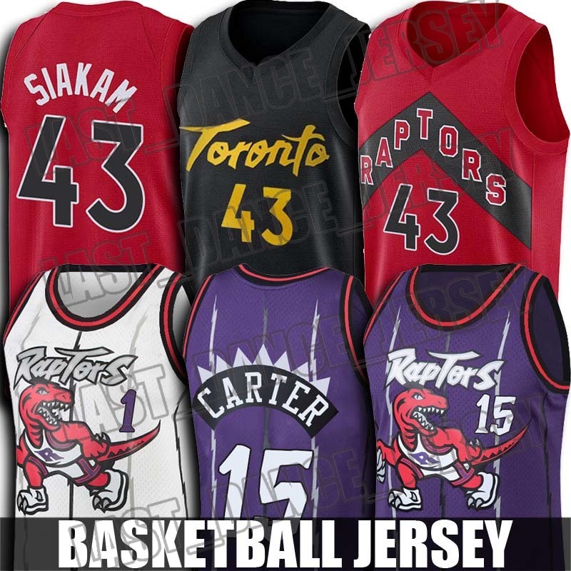 Throwback Vince 15 Carter Jersey Tracy 1 Mcgrady Jerseys Pascal 43 Siakam Basketball Jersey
Throwback Vince 15 Carter Jersey Tracy 1 Mcgrady Jerseys Pascal 43 Siakam Basketball Jersey