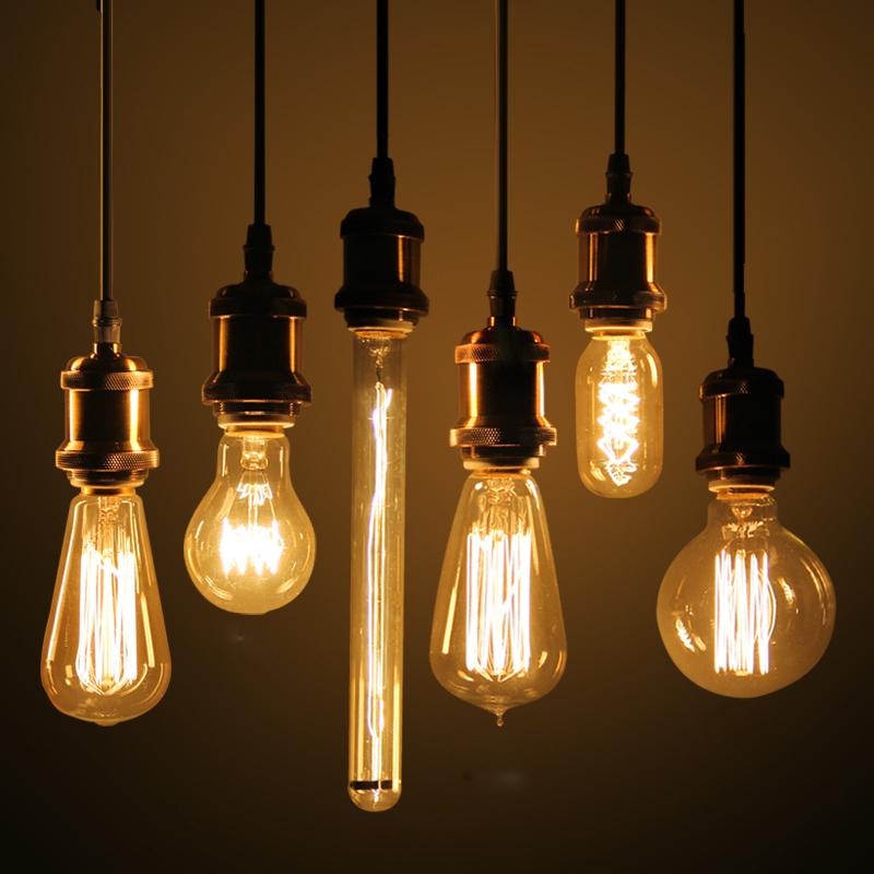 E27 Retro Lamp 220v 40w Vintage Edison Bulb Retro Filament Incandescent Light Bulb for Home Indoor Art Decoration
E27 Retro Lamp 220v 40w Vintage Edison Bulb Retro Filament Incandescent Light Bulb for Home Indoor Art Decoration