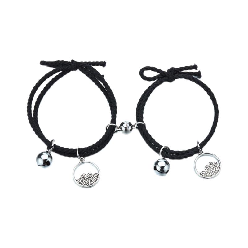 Charm Bracelets Eacher Magnet Girlfriends Heterosexual Couples Rubber Band Student Head Rope Magnetic Alloy Bracelet, Golden;silver
Charm Bracelets Eacher Magnet Girlfriends Heterosexual Couples Rubber Band Student Head Rope Magnetic Alloy Bracelet, Golden;silver