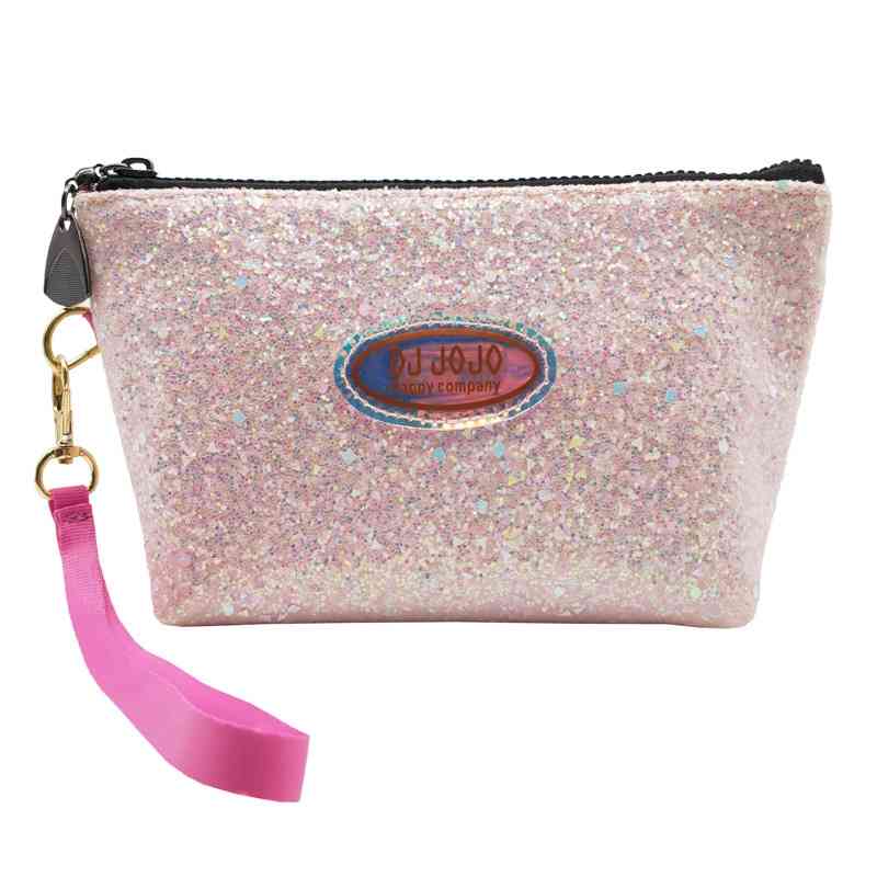 High quality hot selling cool sequins portable travel storage large capacity dirt resistant cosmetic bag, Dark grey
High quality hot selling cool sequins portable travel storage large capacity dirt resistant cosmetic bag, Dark grey