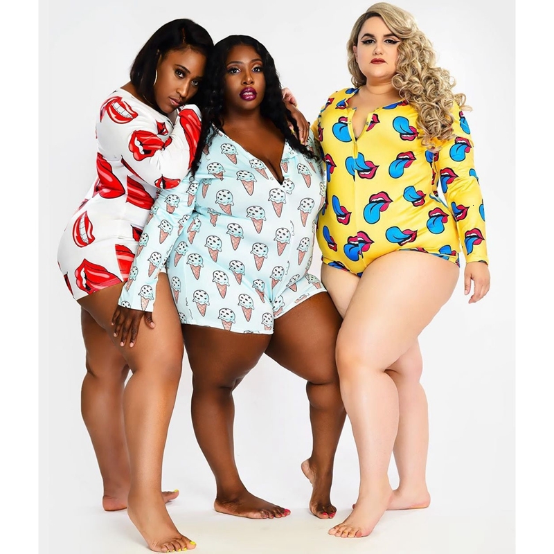 2021 New Print Sexy Plus Size Pajamas Ny Women Playsuits v Neck Rompers Long Sleeve Sportwear Fashion Female Slim Sleepwear 50pv, 17
2021 New Print Sexy Plus Size Pajamas Ny Women Playsuits v Neck Rompers Long Sleeve Sportwear Fashion Female Slim Sleepwear 50pv, 17