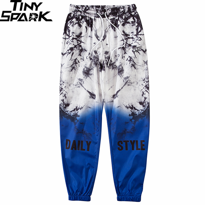 Hip Hop Joggers Pants Gradient Color Streetwear Men Harajuku Sweatpants Spring Summer Track Pant Soft HipHop Harem Trousers 201118