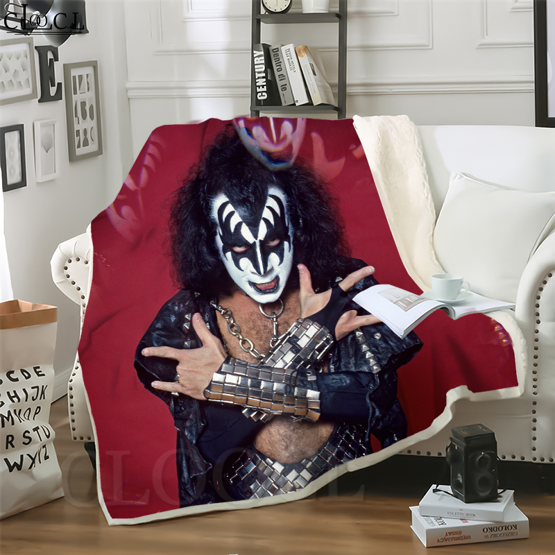 CLOOCL Heavy Metal Kiss Band 3D Print Hip-hop Style Air Conditioning Blanket Teens Bedding Throw Blankets Plush Quilt
CLOOCL Heavy Metal Kiss Band 3D Print Hip-hop Style Air Conditioning Blanket Teens Bedding Throw Blankets Plush Quilt
