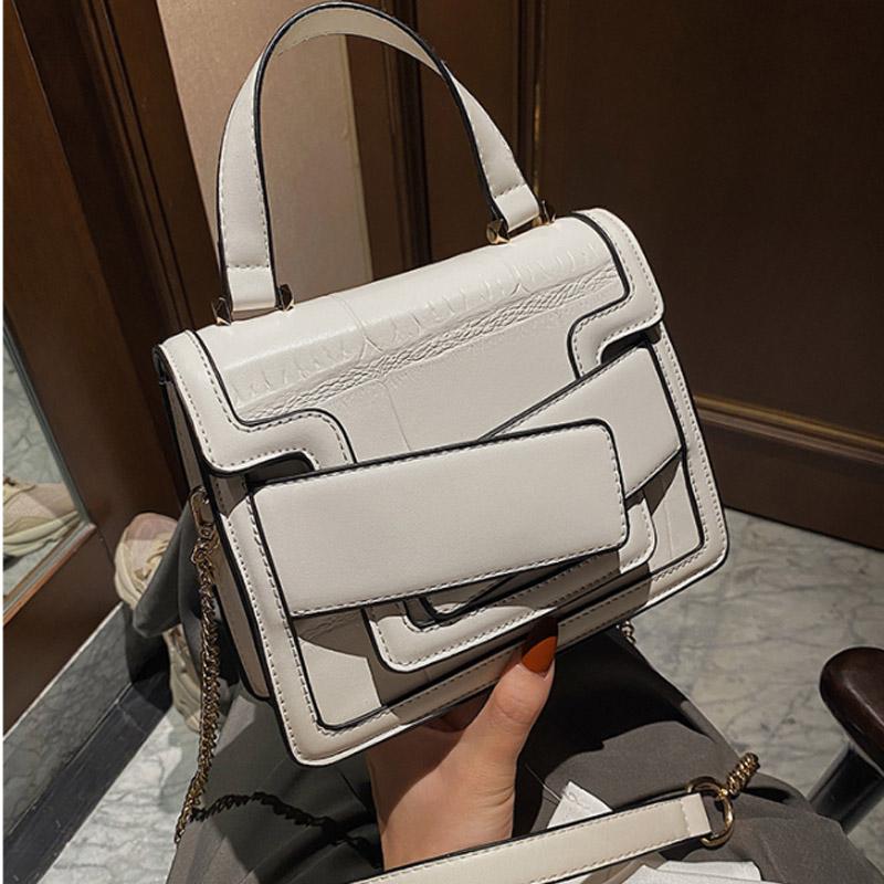 Stone Pattern Square Tote Bag 2021 Spring New High-quality PU Leather Crossbody Bay Designer Handbag Chain Shoulder Bag, Black
Stone Pattern Square Tote Bag 2021 Spring New High-quality PU Leather Crossbody Bay Designer Handbag Chain Shoulder Bag, Black