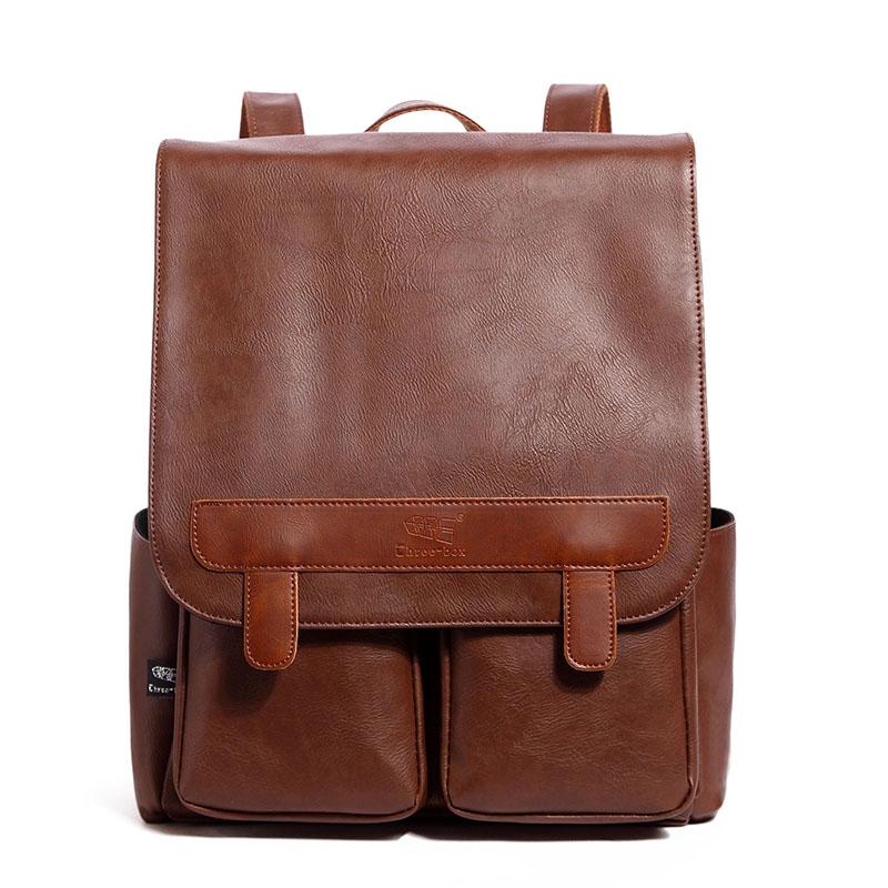Backpack Men Waterproof Teenager Fashion PU Leather Travel Bag Casual School Book, Black
Backpack Men Waterproof Teenager Fashion PU Leather Travel Bag Casual School Book, Black