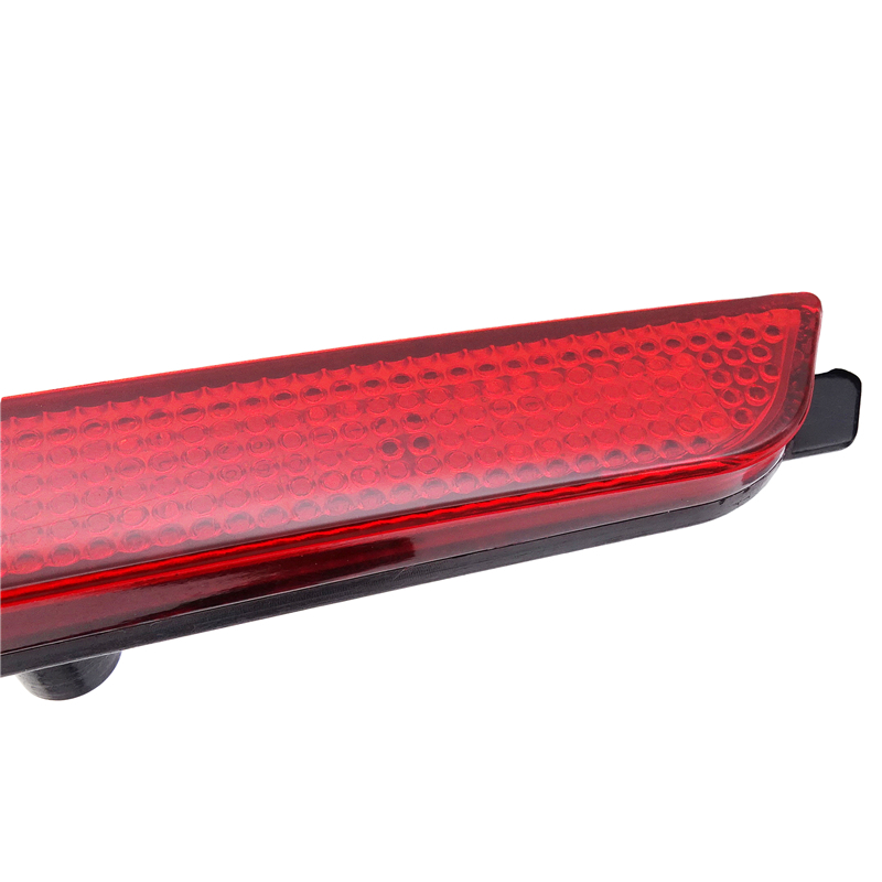 1 Pair Car LED Rear Bumper Reflector Brake Lamp for Mazda 3 2004-2009 Dust-Waterproof Tail Stop Running Turning Light