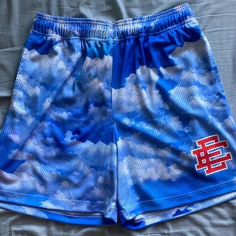 Men's Shorts Eric Emanuel EE Basic 2021 MEN Fitness Sweatpants Summer Gyms Workout Breathable Casual Bottoms