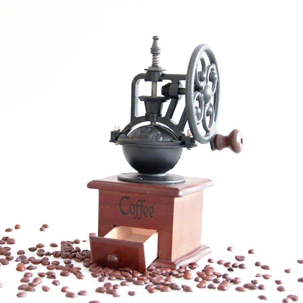Manual Wooden Coffee Grinder Kitchen Retro Style Coffee Bean Mill Grinding Ferris Wheel Design Vintage Coffee Maker Bar Tools C0420
Manual Wooden Coffee Grinder Kitchen Retro Style Coffee Bean Mill Grinding Ferris Wheel Design Vintage Coffee Maker Bar Tools C0420