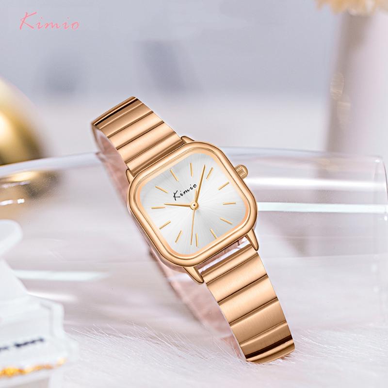 Wristwatches KIMIO 2021 Luxury Watches Quartz Watch Stainless Steel Dial Casual Bracele Wrist Women Drop, K6498s rosegold
Wristwatches KIMIO 2021 Luxury Watches Quartz Watch Stainless Steel Dial Casual Bracele Wrist Women Drop, K6498s rosegold