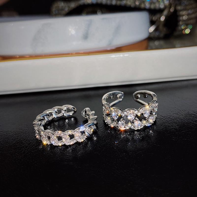 Cluster Rings 2021 Arrival Women Metal Party Classic Bridal Set All Compatible Simple Elegant Fashion Korean Jewelry For Female, Golden;silver
Cluster Rings 2021 Arrival Women Metal Party Classic Bridal Set All Compatible Simple Elegant Fashion Korean Jewelry For Female, Golden;silver