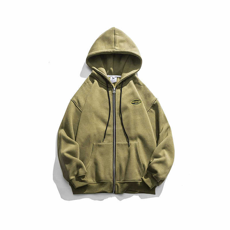 Autumn American Embroidery Cardigan Hooded Coat Mens Top Sports Casual Hoodies Fleece Warm Keeping Cotton Jacket Zipper Male 210603, Black
Autumn American Embroidery Cardigan Hooded Coat Mens Top Sports Casual Hoodies Fleece Warm Keeping Cotton Jacket Zipper Male 210603, Black