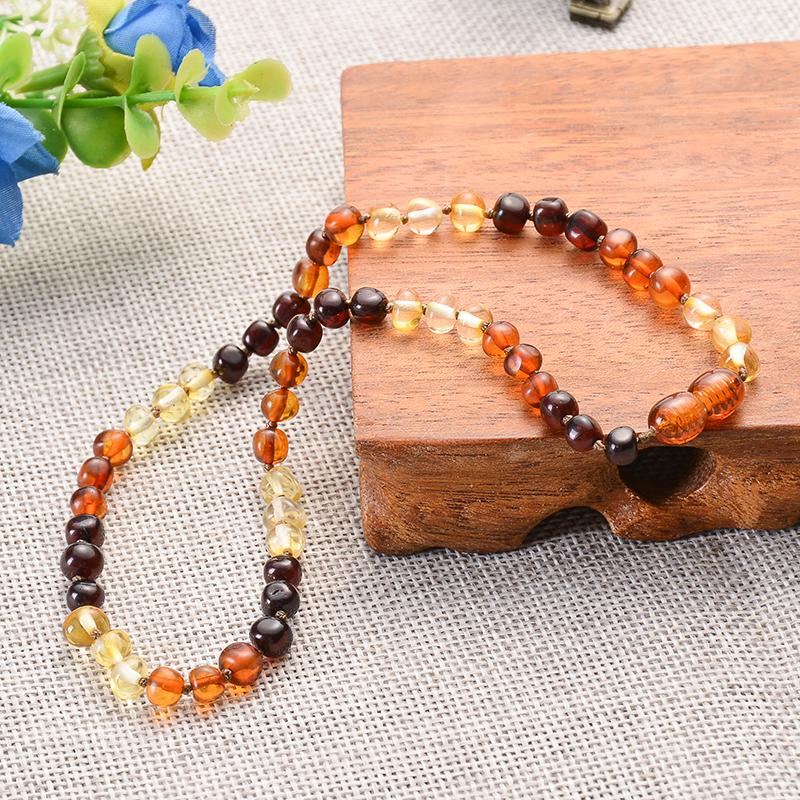 Chokers Baltic Amber Teething Necklace For Baby (Unisex) 100% Natural Handmade Irregular Multicolor Polished Jewelry Gift
Chokers Baltic Amber Teething Necklace For Baby (Unisex) 100% Natural Handmade Irregular Multicolor Polished Jewelry Gift