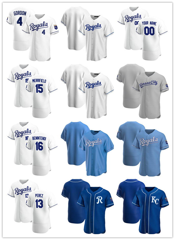 Custom Jersey Mens women Kansas City Royals 16 Andrew Benintendi 4 Alex Gordon 13 Salvador Perez 15 Whit Merrifield Baseball Jerseys, Blue;black
Custom Jersey Mens women Kansas City Royals 16 Andrew Benintendi 4 Alex Gordon 13 Salvador Perez 15 Whit Merrifield Baseball Jerseys, Blue;black