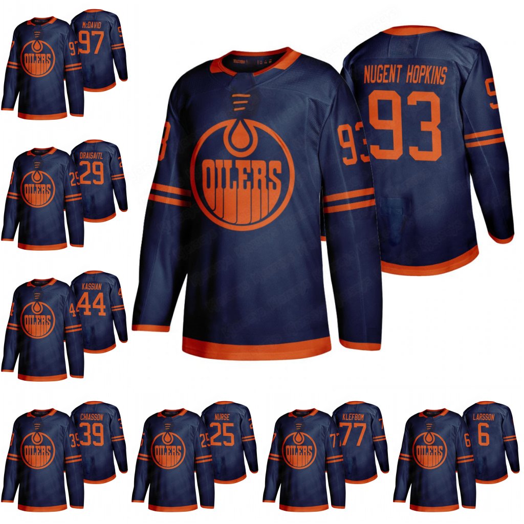 Women Edmonton Oilers Ryan Nugent Hopkins Third Jersey Conor McDavich Leon Dresettel Miko Koskinen Adam Larson Oscar Klefbom Zack Kassian Ho, Black;red
Women Edmonton Oilers Ryan Nugent Hopkins Third Jersey Conor McDavich Leon Dresettel Miko Koskinen Adam Larson Oscar Klefbom Zack Kassian Ho, Black;red