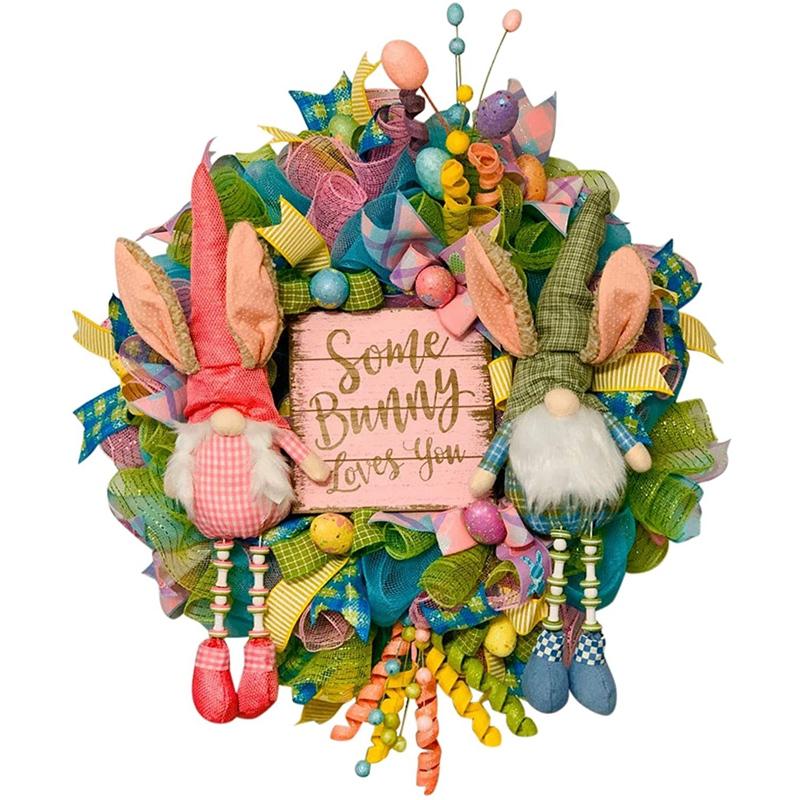 Easter Wreath Cute for Front Door Wall Window Party Farmhouse Home Decor Easter Decorations Craft Supplies, As shown
Easter Wreath Cute for Front Door Wall Window Party Farmhouse Home Decor Easter Decorations Craft Supplies, As shown