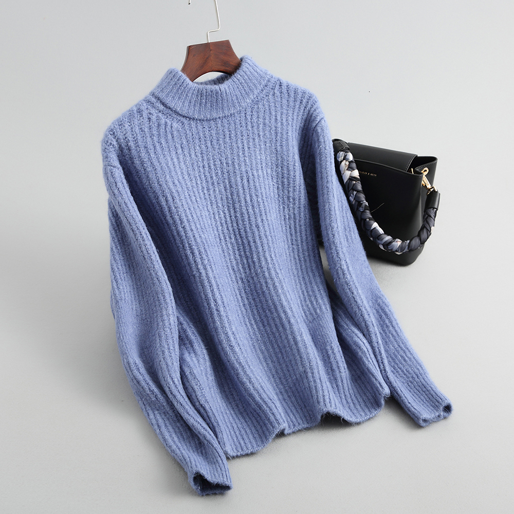 Kintting Pullovers Mohair From for Women's Thick Shirt Femme Tricot Pull Female 3a4f, Khaki.
Kintting Pullovers Mohair From for Women's Thick Shirt Femme Tricot Pull Female 3a4f, Khaki.