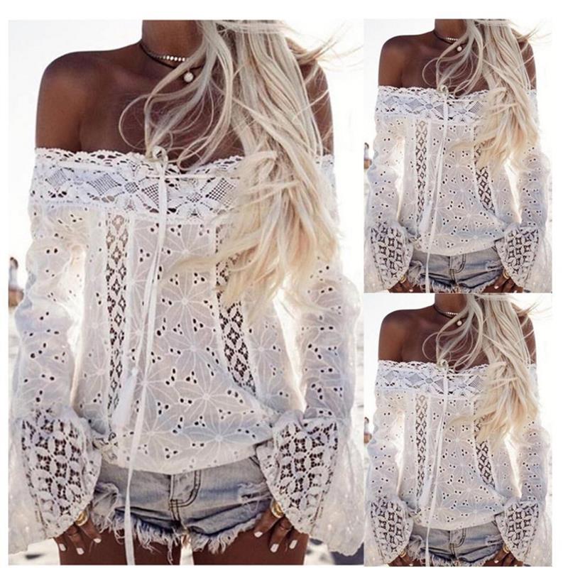 New Fashion Top Women Sexy Women T Shirt Long Sleeve Poleras De Mujer With Lace Slash Neck Long Sleeve Tops Plus Size S - 5XL MESH, Black
New Fashion Top Women Sexy Women T Shirt Long Sleeve Poleras De Mujer With Lace Slash Neck Long Sleeve Tops Plus Size S - 5XL MESH, Black