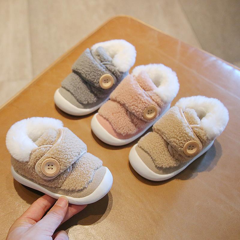Boots Baby Girls Boys Snow Winter Infant Toddler Shoes Warm Plush Windproof Soft Bottom Children Kids Cotton-padded, Black;grey
Boots Baby Girls Boys Snow Winter Infant Toddler Shoes Warm Plush Windproof Soft Bottom Children Kids Cotton-padded, Black;grey