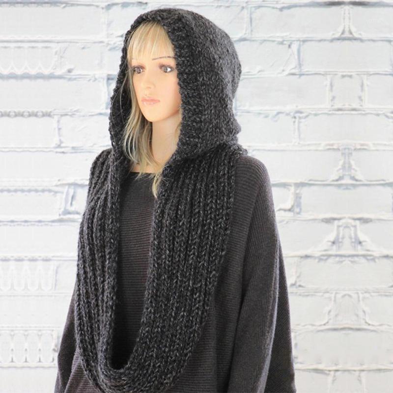 Scarves Autumn Winter Women Solid Color Warm Knit Scraf Woolen Yarn Hood Cap Neck Wrap Gift For Family, Wife, Friends, Blue;gray
Scarves Autumn Winter Women Solid Color Warm Knit Scraf Woolen Yarn Hood Cap Neck Wrap Gift For Family, Wife, Friends, Blue;gray