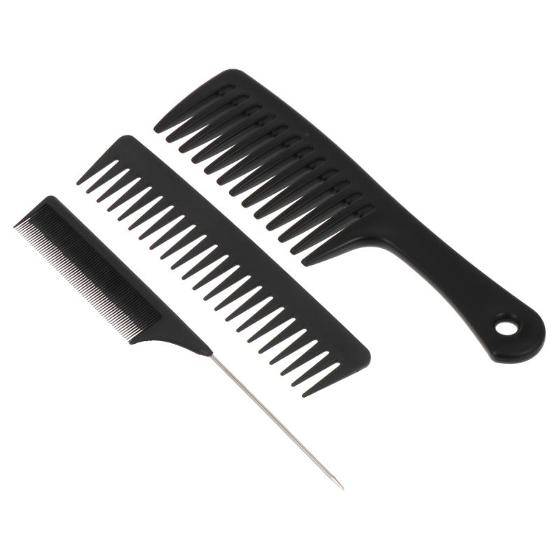 Hair Brushes 3pcs Wide-tooth Comb All Purpose Anti-static