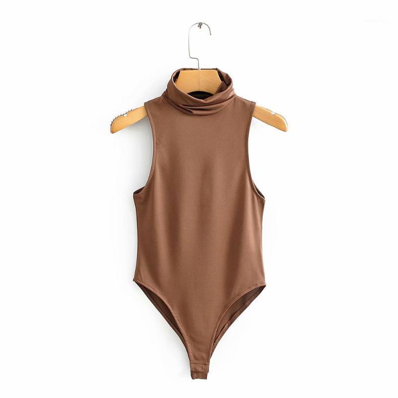 Women' Jumpsuits & Rompers Sexy Brown Bodysuits 2021 Women Fashion O-Neck Casua Eleagnt Ladies Outwear Chic 2 Colors
Women' Jumpsuits & Rompers Sexy Brown Bodysuits 2021 Women Fashion O-Neck Casua Eleagnt Ladies Outwear Chic 2 Colors