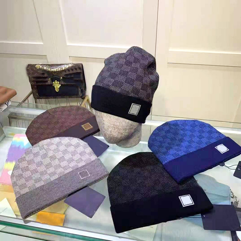 Mens Knitted Hat Designer Fashion Hats Bonnet Winter Beanie Wool Cap Unisex Cashmere Plaid Letters Thicker Caps, Blue;gray
Mens Knitted Hat Designer Fashion Hats Bonnet Winter Beanie Wool Cap Unisex Cashmere Plaid Letters Thicker Caps, Blue;gray