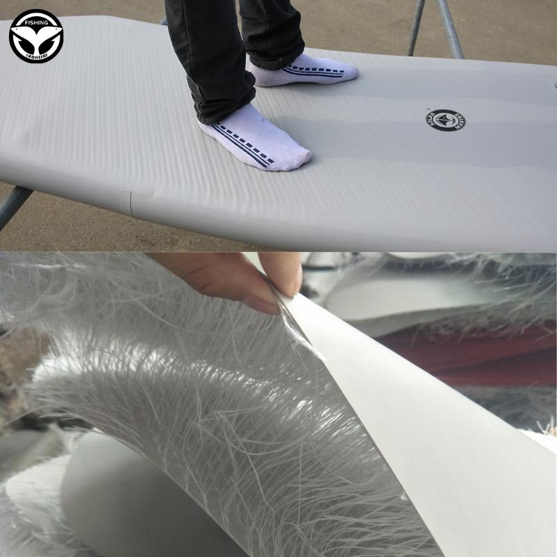 RaftsInflatable Boats 2538710cm Inflatable Floor Wearresistant PVC Drop Stitch Foldable Bottom Air Deck For 360cm Fishing Boat
