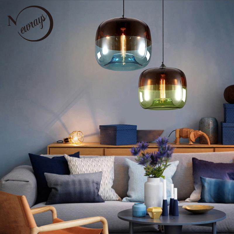 Modern Nordic Art Deco Colorful Hanging Glass Pendant Lamp Lights Fixtures E27 LED For Kitchen Restaurant Living Room Bedroom
Modern Nordic Art Deco Colorful Hanging Glass Pendant Lamp Lights Fixtures E27 LED For Kitchen Restaurant Living Room Bedroom