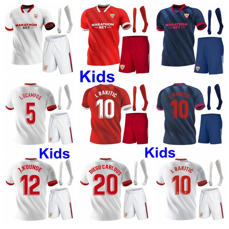 Youth Sevilla Jerseys Kids Seville FC Soccer Socks Set OCAMPOS EVER BANEGA NESYRI NAVAS DE JONG EL HADDADI REGUILON Football Shirt Kits, Black
Youth Sevilla Jerseys Kids Seville FC Soccer Socks Set OCAMPOS EVER BANEGA NESYRI NAVAS DE JONG EL HADDADI REGUILON Football Shirt Kits, Black