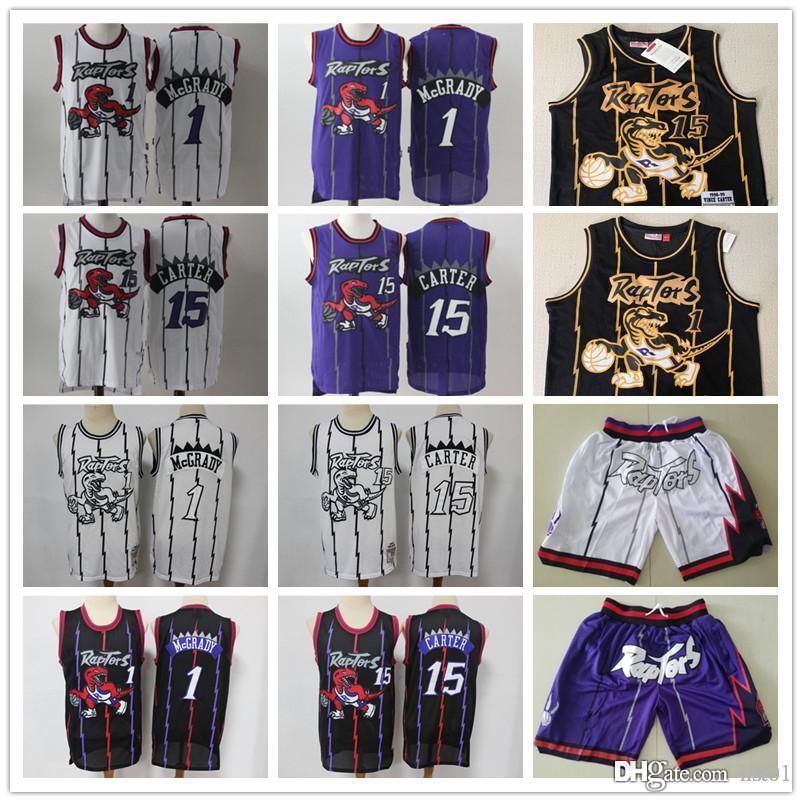 2021 Mens TorontoRaptorsjersey 15 VinceCarter1 TracyMcGrady Basketball Shorts Jerseys purple white Black Gold, Black;red
2021 Mens TorontoRaptorsjersey 15 VinceCarter1 TracyMcGrady Basketball Shorts Jerseys purple white Black Gold, Black;red