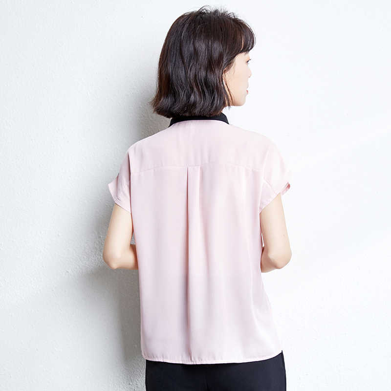 Korean Fashion Summer Chiffon Women Shirts White Sleeveless Blouses Ladies Plus Size XXL Pink s Tops and 210531