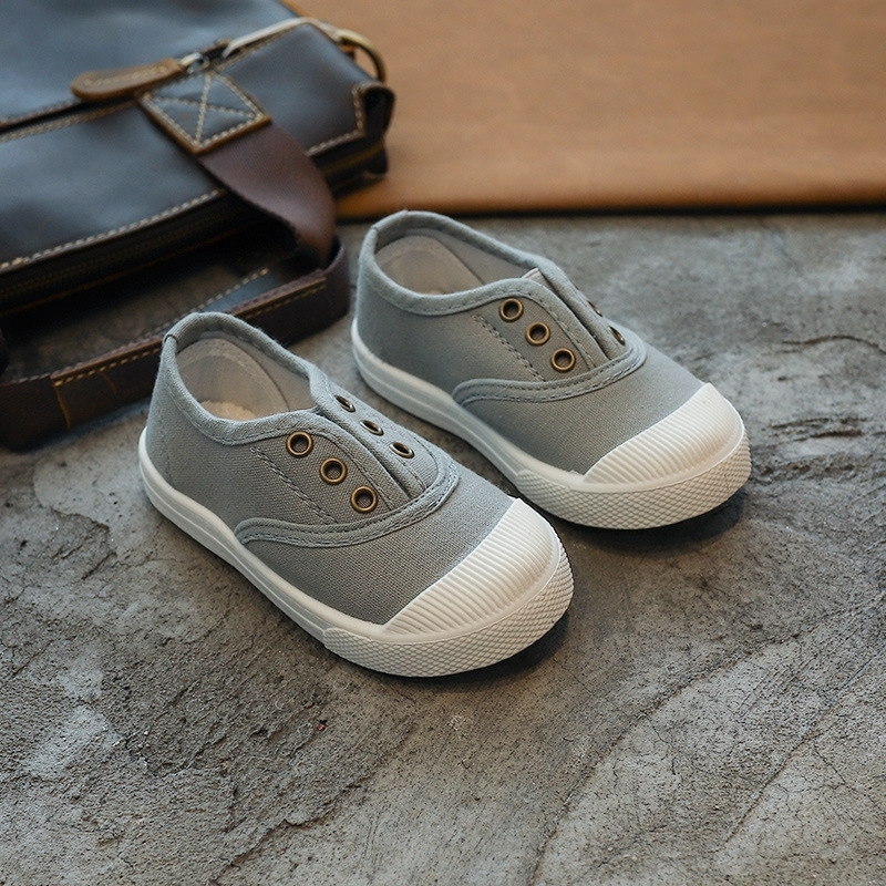 Children's Casual Kids Canvas Sneakers Candy Colors Flats For Toddlers Boys Girls Soft Breathable Fashion Shoes 210309