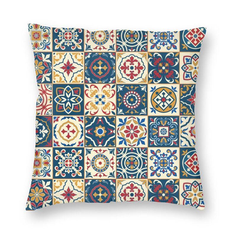 Cushion/Decorative Pillow Luxury Moroccan Tiles Cushion Cover 45x45cm Soft Boho Ethnic Tribal Throw For Car Square Pillowcase Home Decor
Cushion/Decorative Pillow Luxury Moroccan Tiles Cushion Cover 45x45cm Soft Boho Ethnic Tribal Throw For Car Square Pillowcase Home Decor