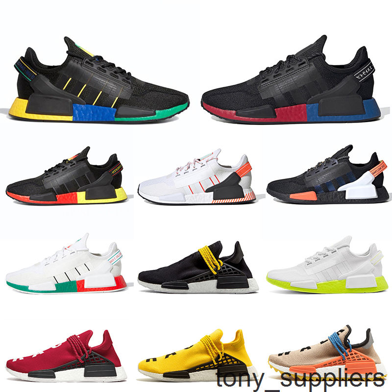2020 NMD R1 V2 Women Mens Running Shoes Human Races Black Blue Red White Pink Yellow Top Quality Athletic Shoes Sports Trainers Sneakers, #33 blue 36-45
2020 NMD R1 V2 Women Mens Running Shoes Human Races Black Blue Red White Pink Yellow Top Quality Athletic Shoes Sports Trainers Sneakers, #33 blue 36-45