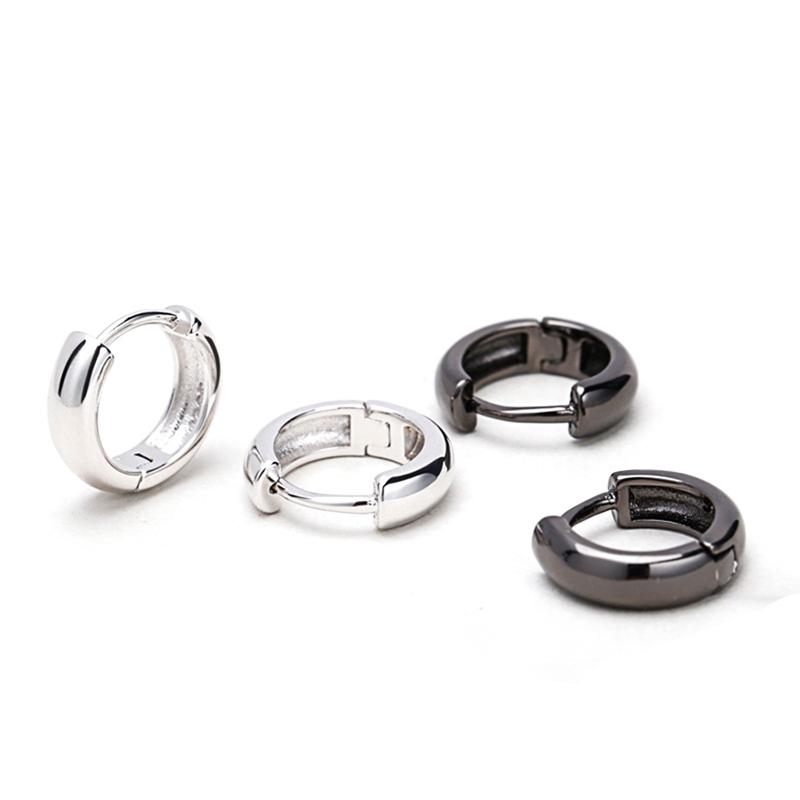 Punk Small Hoop Earrings Men Circle/round Earrings Black White Color Hoops Woman Hip Hop Ear Bone Buckle Party Charm Jewelry
Punk Small Hoop Earrings Men Circle/round Earrings Black White Color Hoops Woman Hip Hop Ear Bone Buckle Party Charm Jewelry