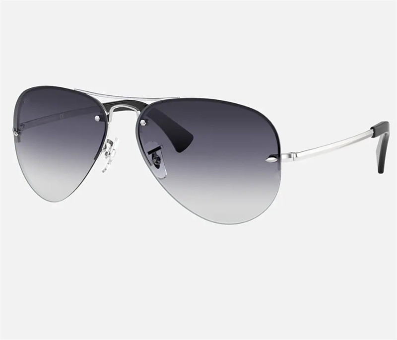 Designer Classic half frame classic style Lightweight Aviator sunglasses UV400 unisex sports glasses with box 3449, White;black
Designer Classic half frame classic style Lightweight Aviator sunglasses UV400 unisex sports glasses with box 3449, White;black