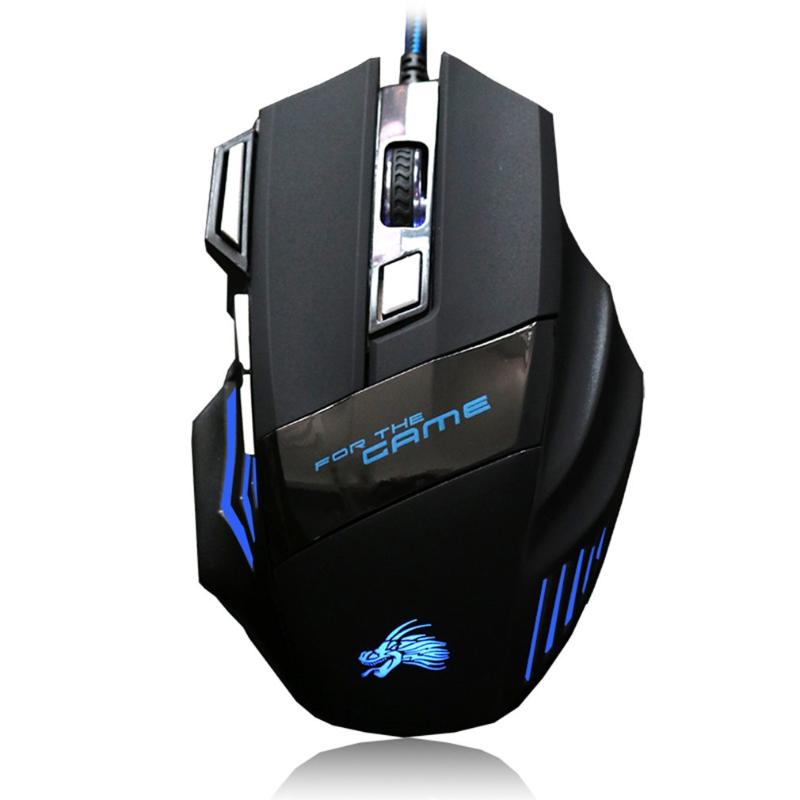 Mice 5500DPI USB Wired Game Mouse 3D LED Optical 7 Buttons Pro Gamer Computer For Desktop PC Laptop Adjustable Gaming 2021
Mice 5500DPI USB Wired Game Mouse 3D LED Optical 7 Buttons Pro Gamer Computer For Desktop PC Laptop Adjustable Gaming 2021