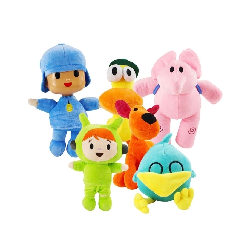dolls little p youYou pocoyo Plush Doll Barto duck youyou Lula dog Ellie elephant doll
dolls little p youYou pocoyo Plush Doll Barto duck youyou Lula dog Ellie elephant doll