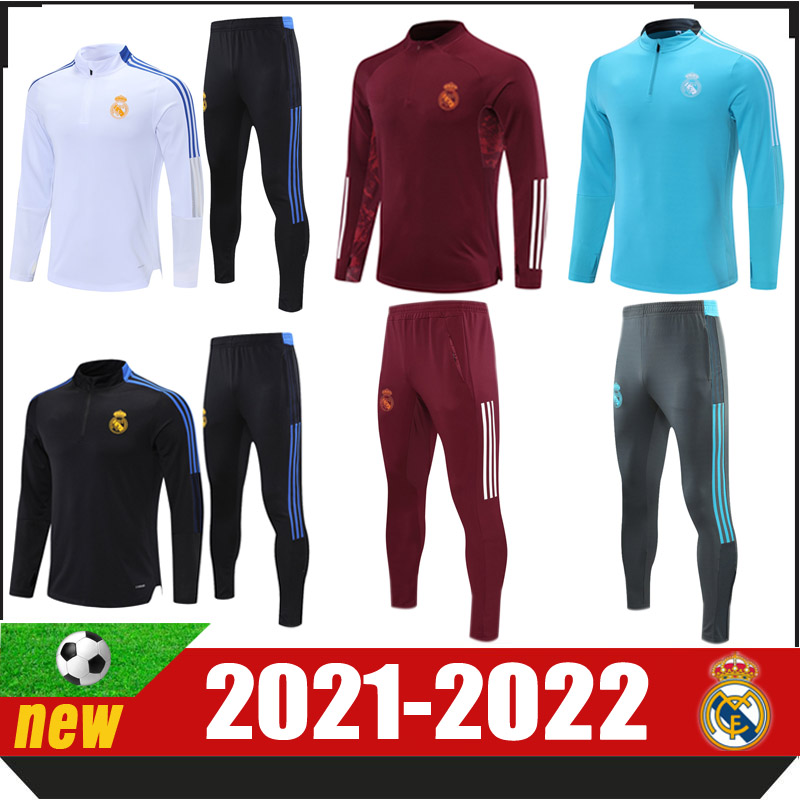 Real Madrid soccer training suit del Chandal 2020 HAZARD BENZEMA MODRIC camiseta de futbol Jogging football tracksuit, Gray
Real Madrid soccer training suit del Chandal 2020 HAZARD BENZEMA MODRIC camiseta de futbol Jogging football tracksuit, Gray