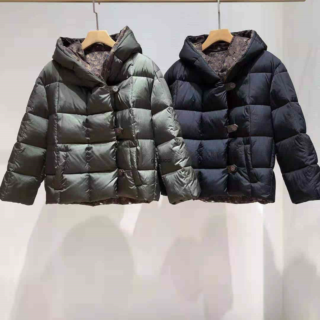 Luxury Fashion Women Down hooded Jacket L Top Quality Stylist Coat Parka Canvas buttons Pure Color Hoodle Thicken Winter Goose Jackets Woman, Customize
Luxury Fashion Women Down hooded Jacket L Top Quality Stylist Coat Parka Canvas buttons Pure Color Hoodle Thicken Winter Goose Jackets Woman, Customize